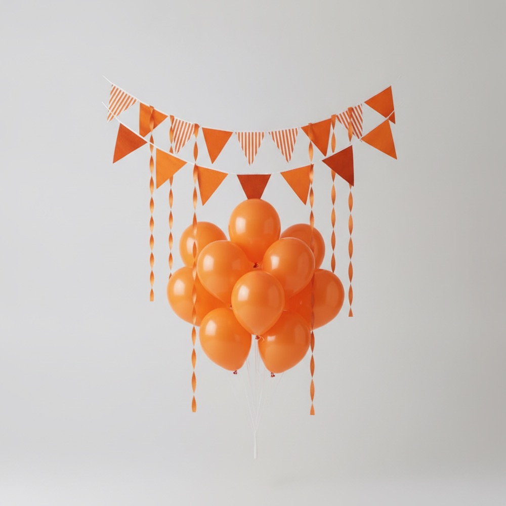 Oranje versiering